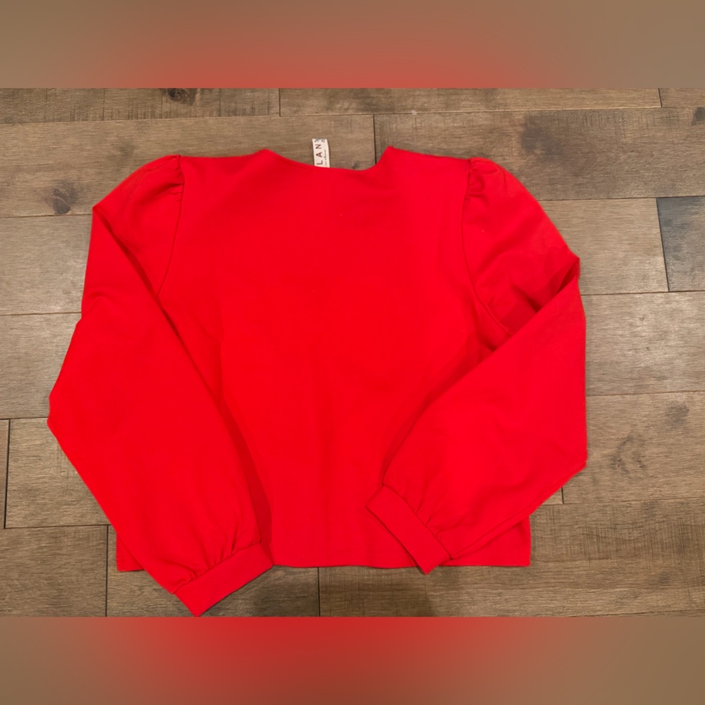 NWOT Anthropologie Dolan Left Coast
Bow Front Cardigan Top with Rhinestones - XL - Picture 5 of 7